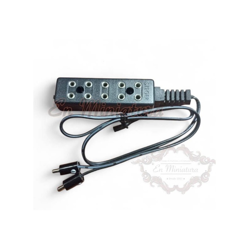 Alargadera de cables para iluminación de belenes