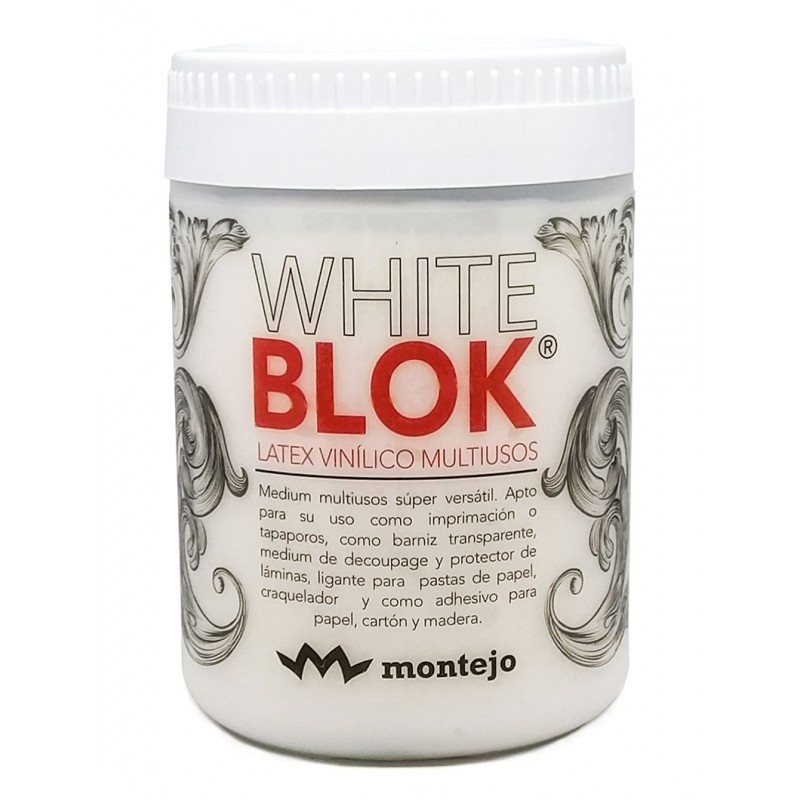 Cola vinílica para manualidades latex denso, white block